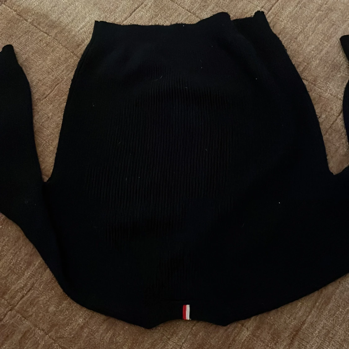 Svart stickad tröja Tommy Hilfiger - 1