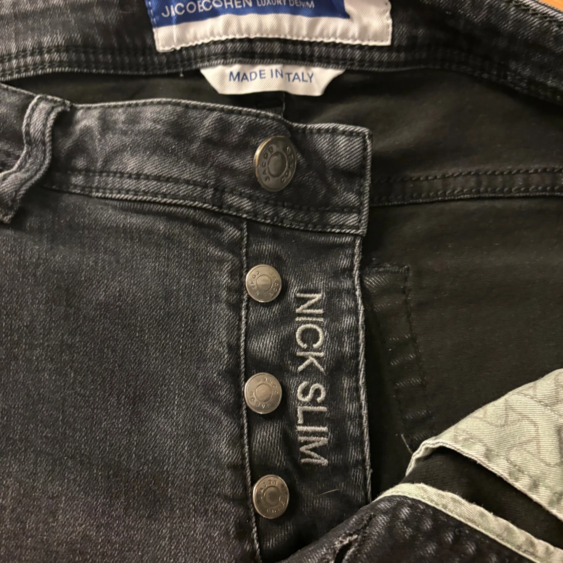 Jacob Cohën Nick Slim svarta jeans - 3