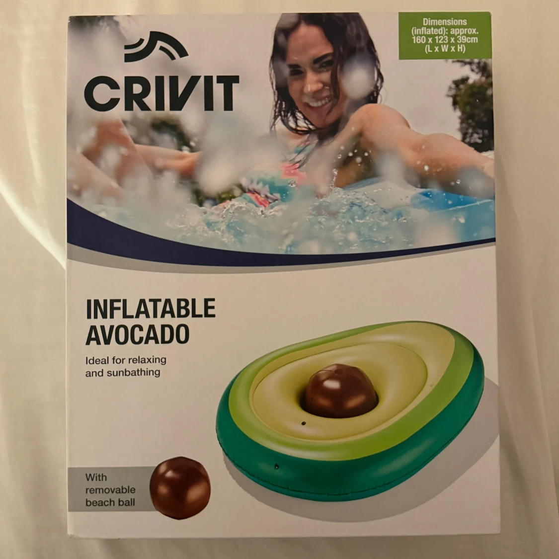 Crivit Inflatable Avocado