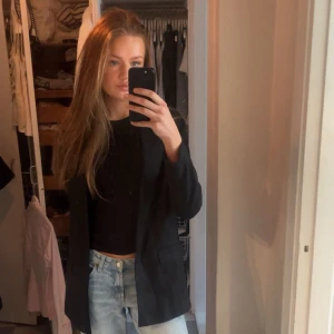 Kavaj  - Svart linne kavaj