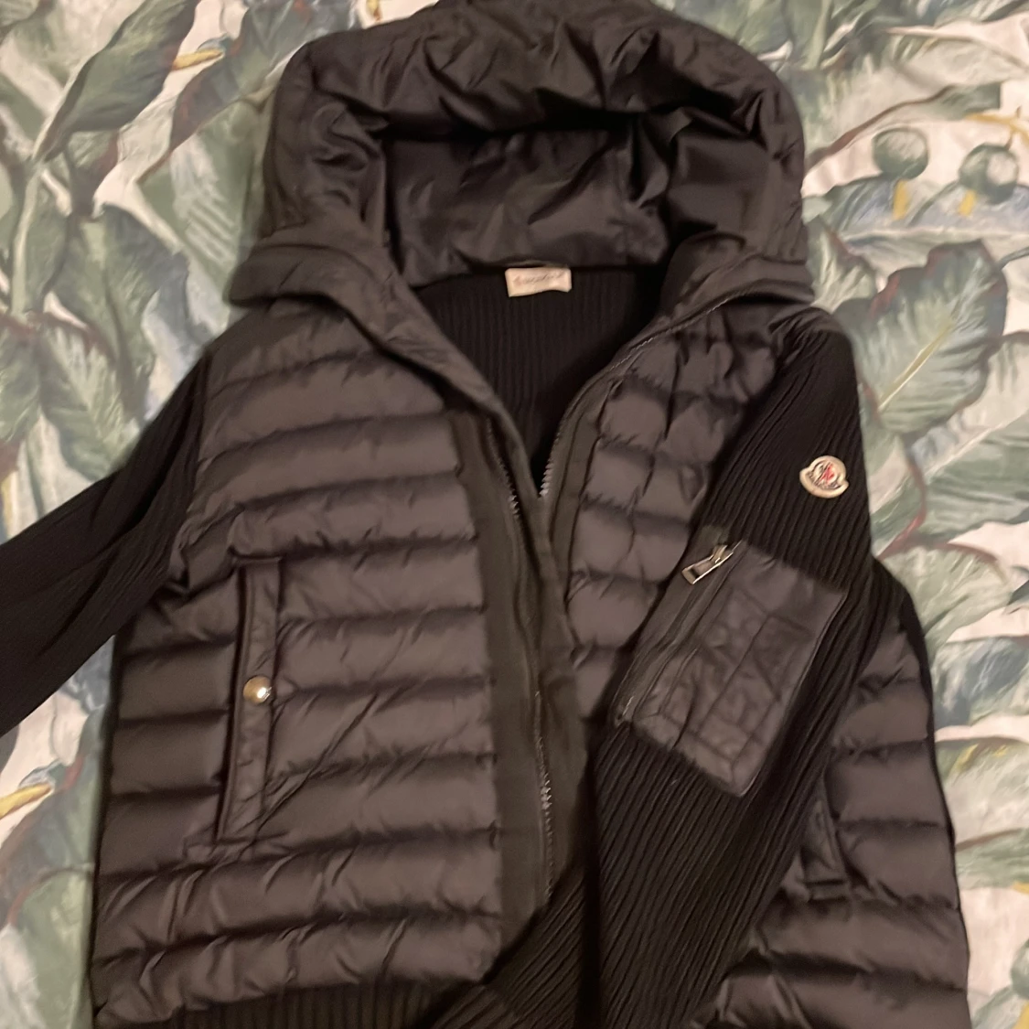 Svart Moncler Cardigan 