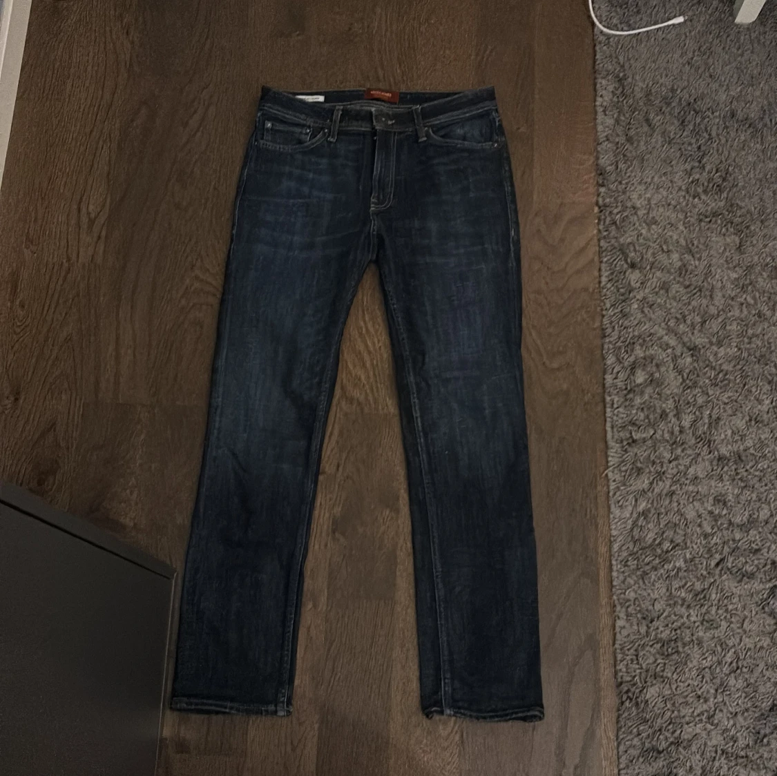 Mörkblå jeans Jack & Jones Clark