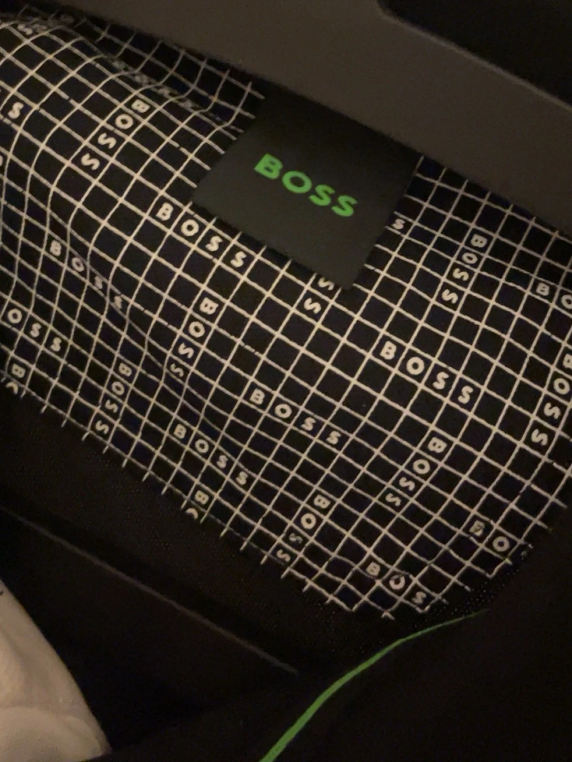 Svart pikétröja från BOSS - 3