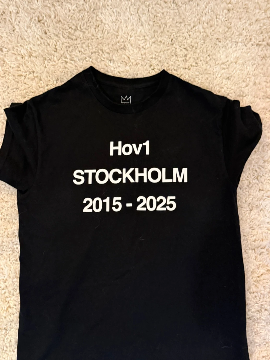 Svart Hov1 Stockholm t-shirt