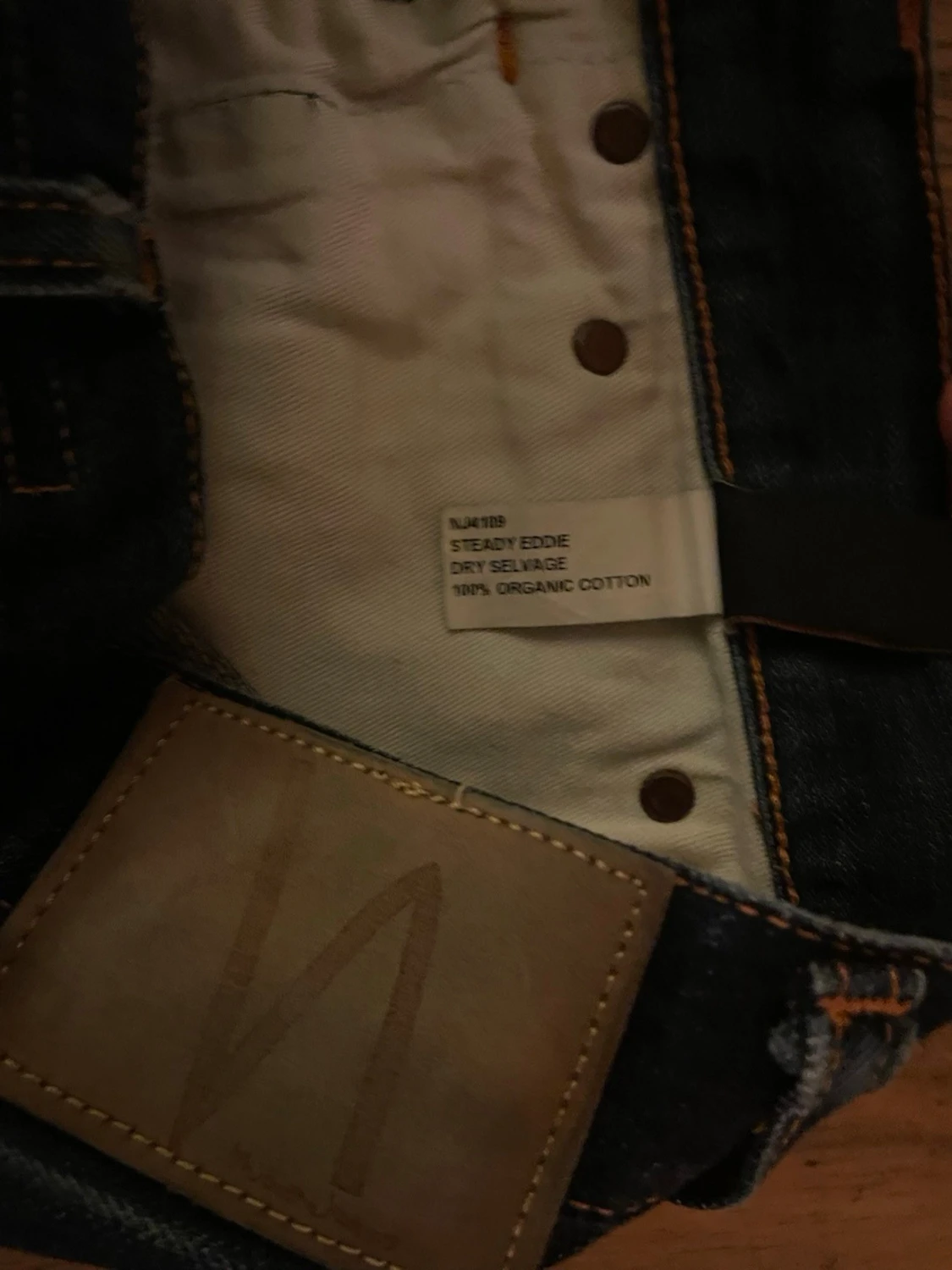 Nudie Steady Eddie Dry Selvedge Jeans - 4