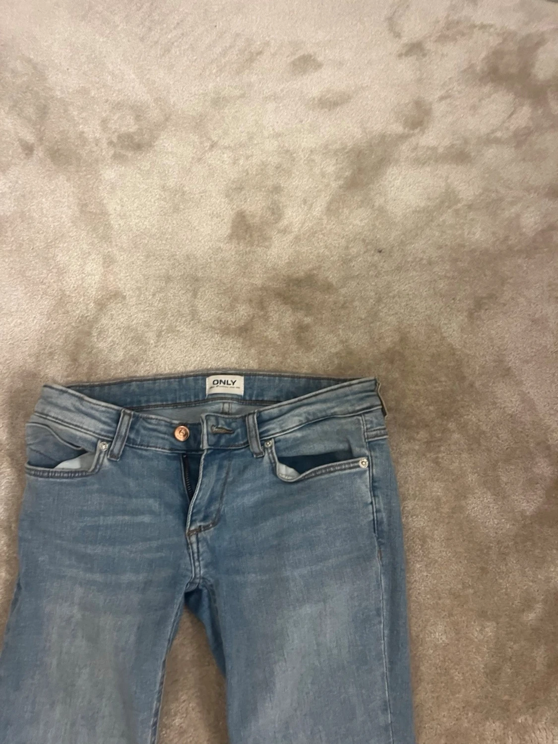 Ljusblå jeans från ONLY - 2