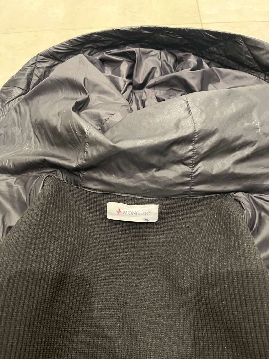 Svart Moncler cardigan  - 5