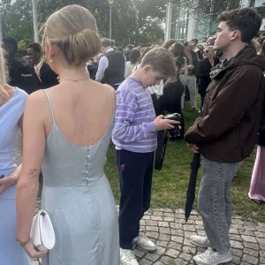 Balklänning bubbleroom - Mintgrön/blå balklänning från Bubbleroom i storlek 34, köpt på Vinted och endast använd under en kväll. 