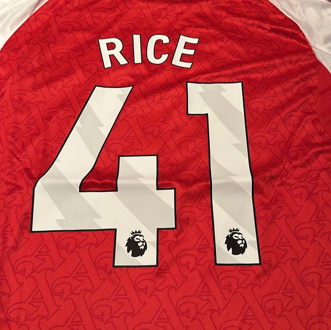 Arsenal Rice 41 matchtröja Adidas - 1