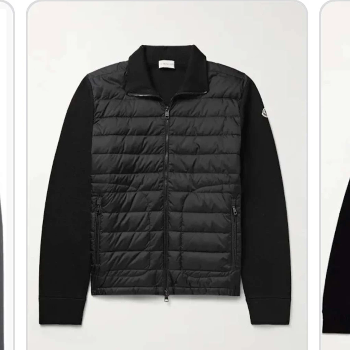 Svart Moncler cardigan 