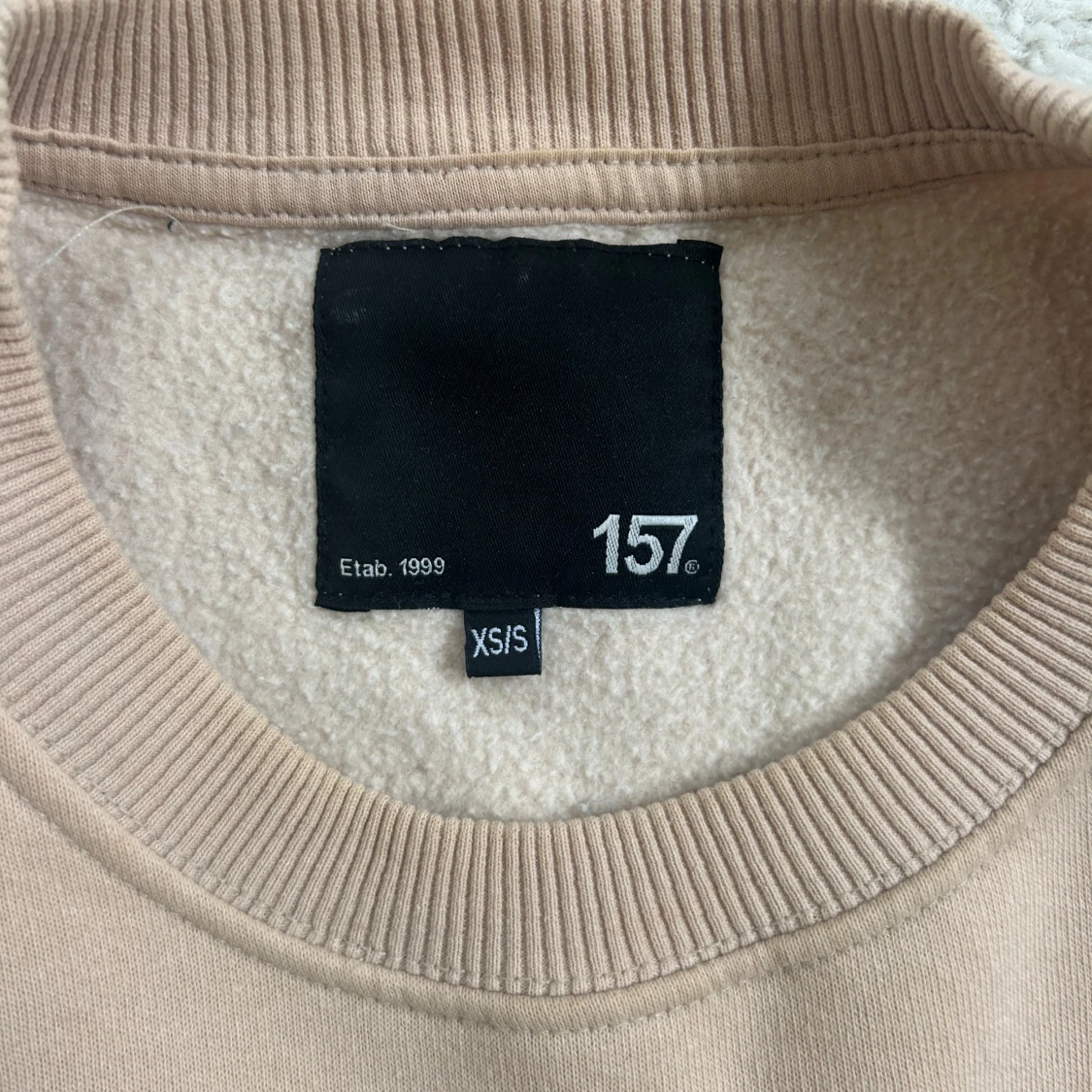 Beige sweatshirt från 157, XS/S - 2