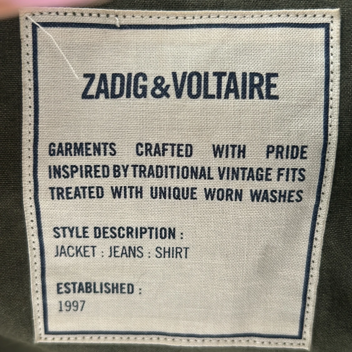 Olivgrön parkajacka från Zadig & Voltaire - 2