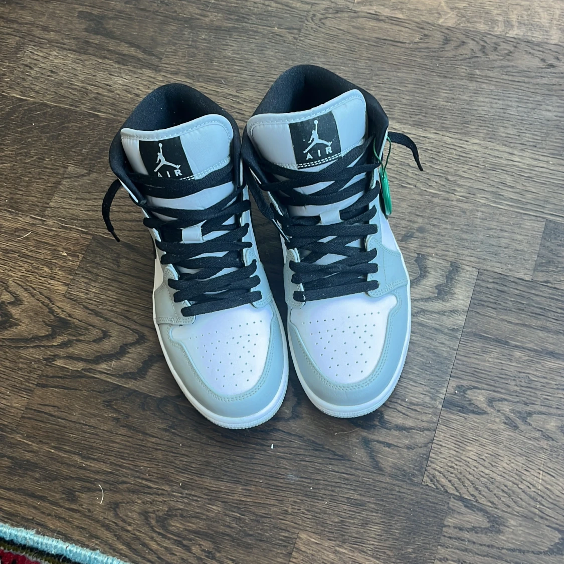 Nike Air Jordan 1 High vit/grå