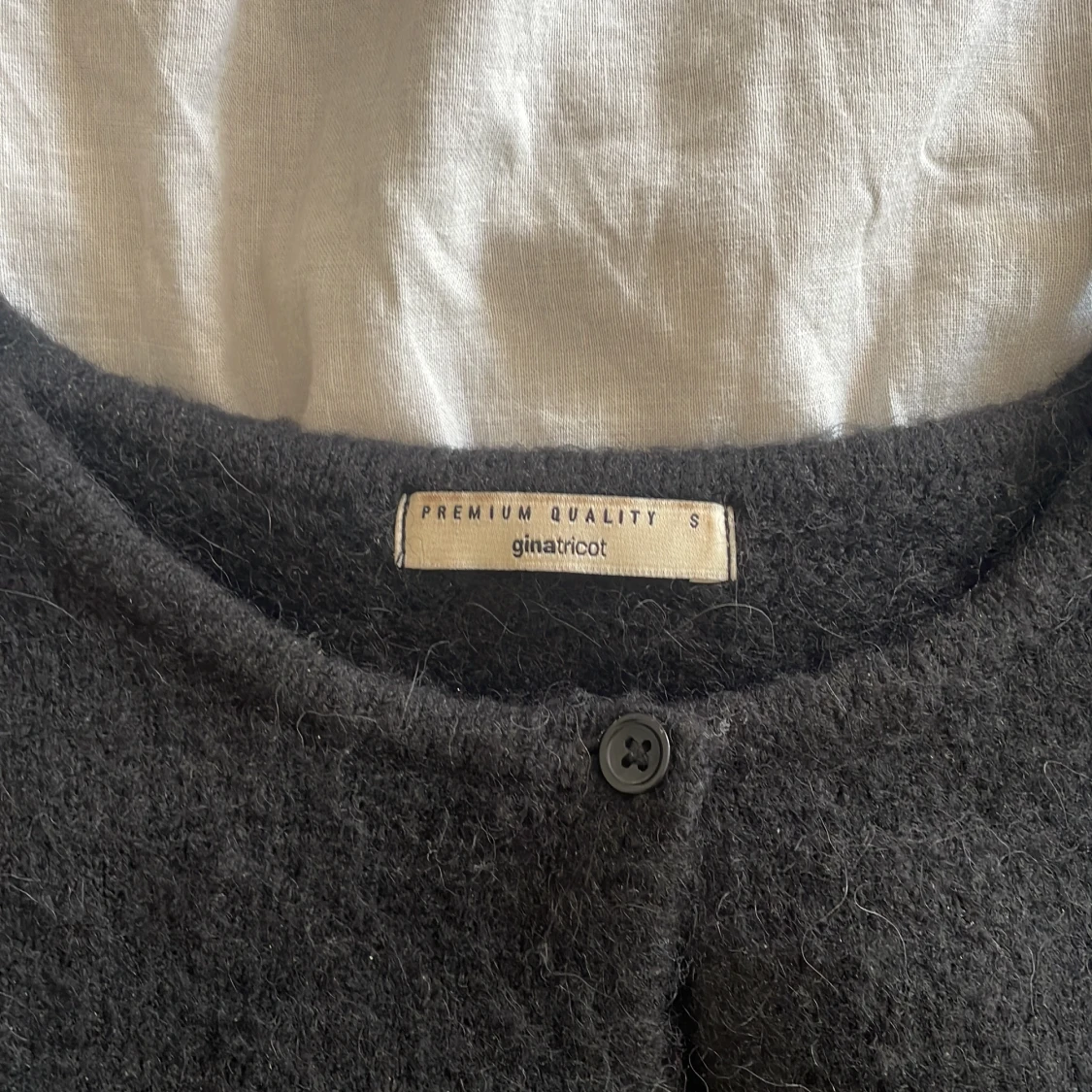 Svart kofta från Gina Tricot - 2