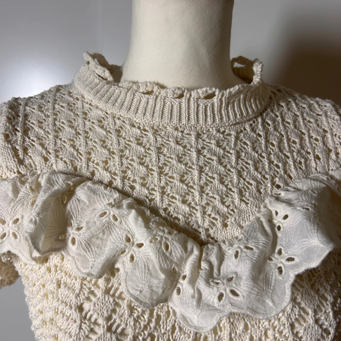 Virkad topp Zara - 3