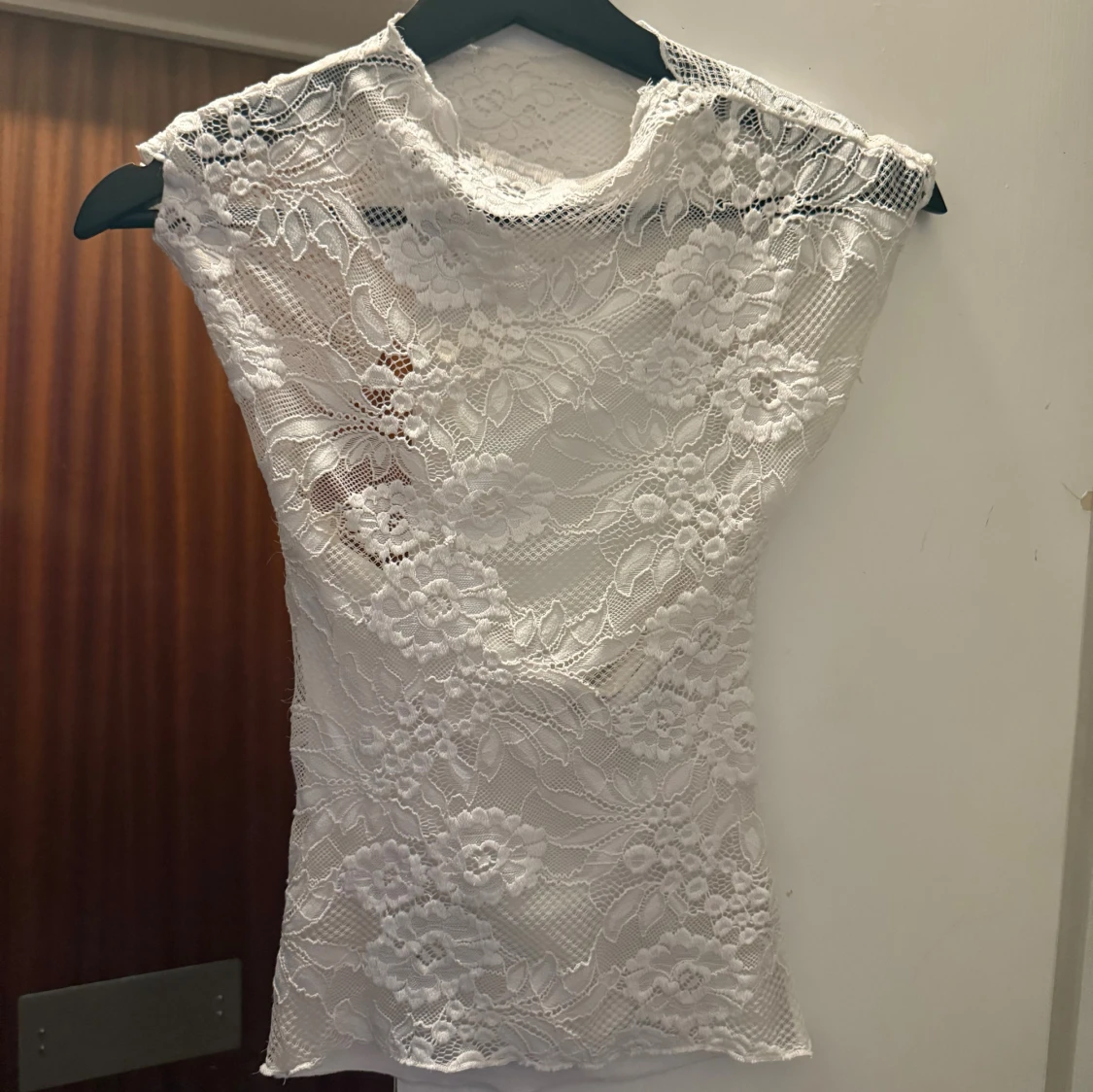 Vit spets topp Venderby’s - 1