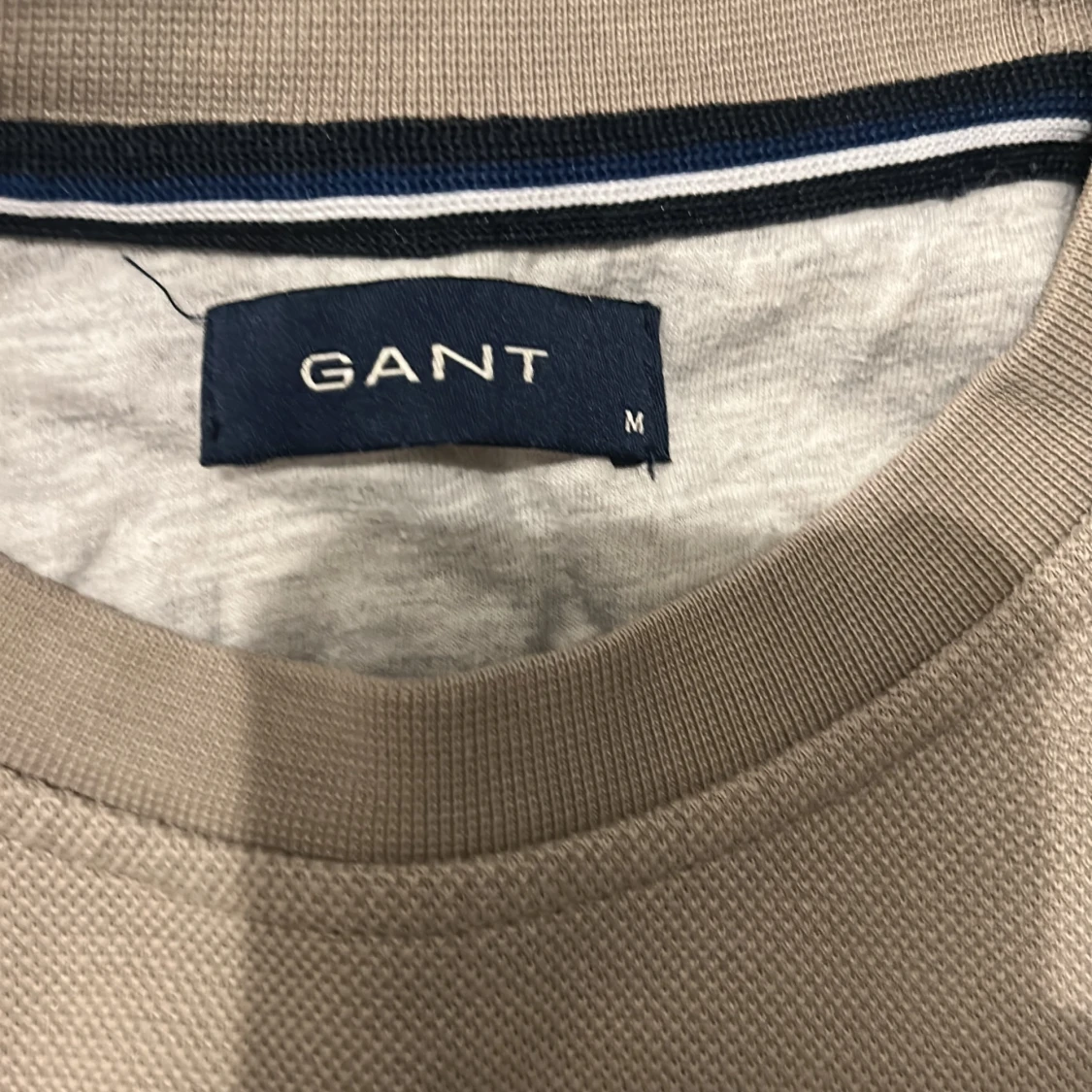 Beige sweatshirt från GANT i bomull - 2