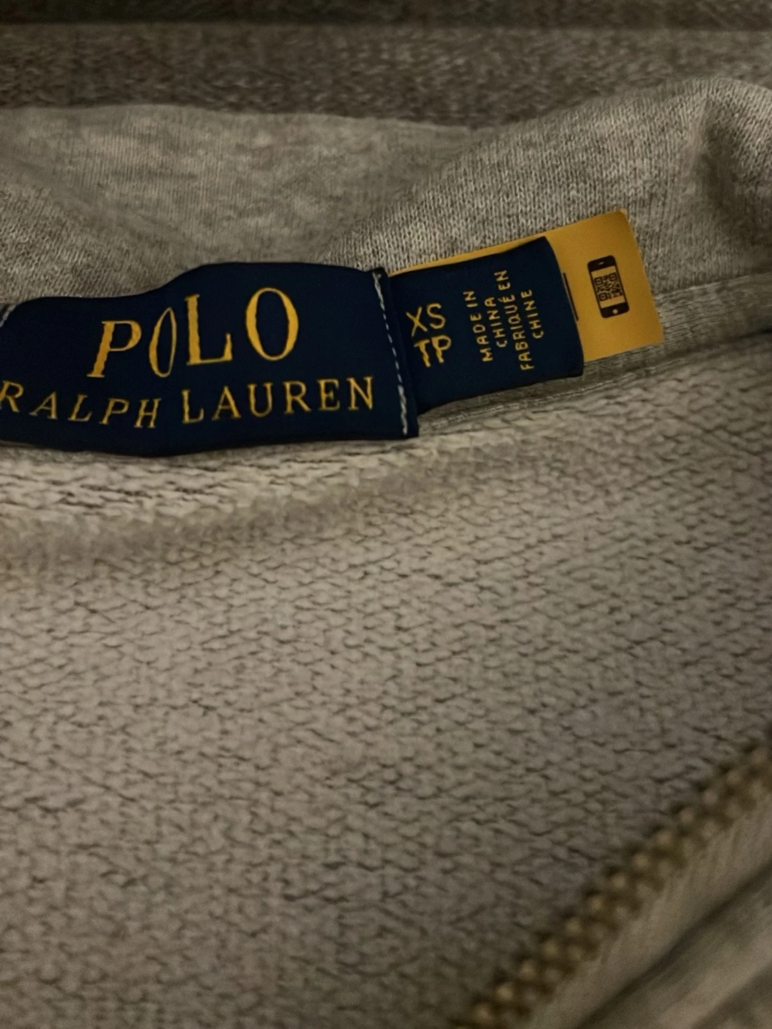 Grå halvzip från Polo Ralph Lauren - 1
