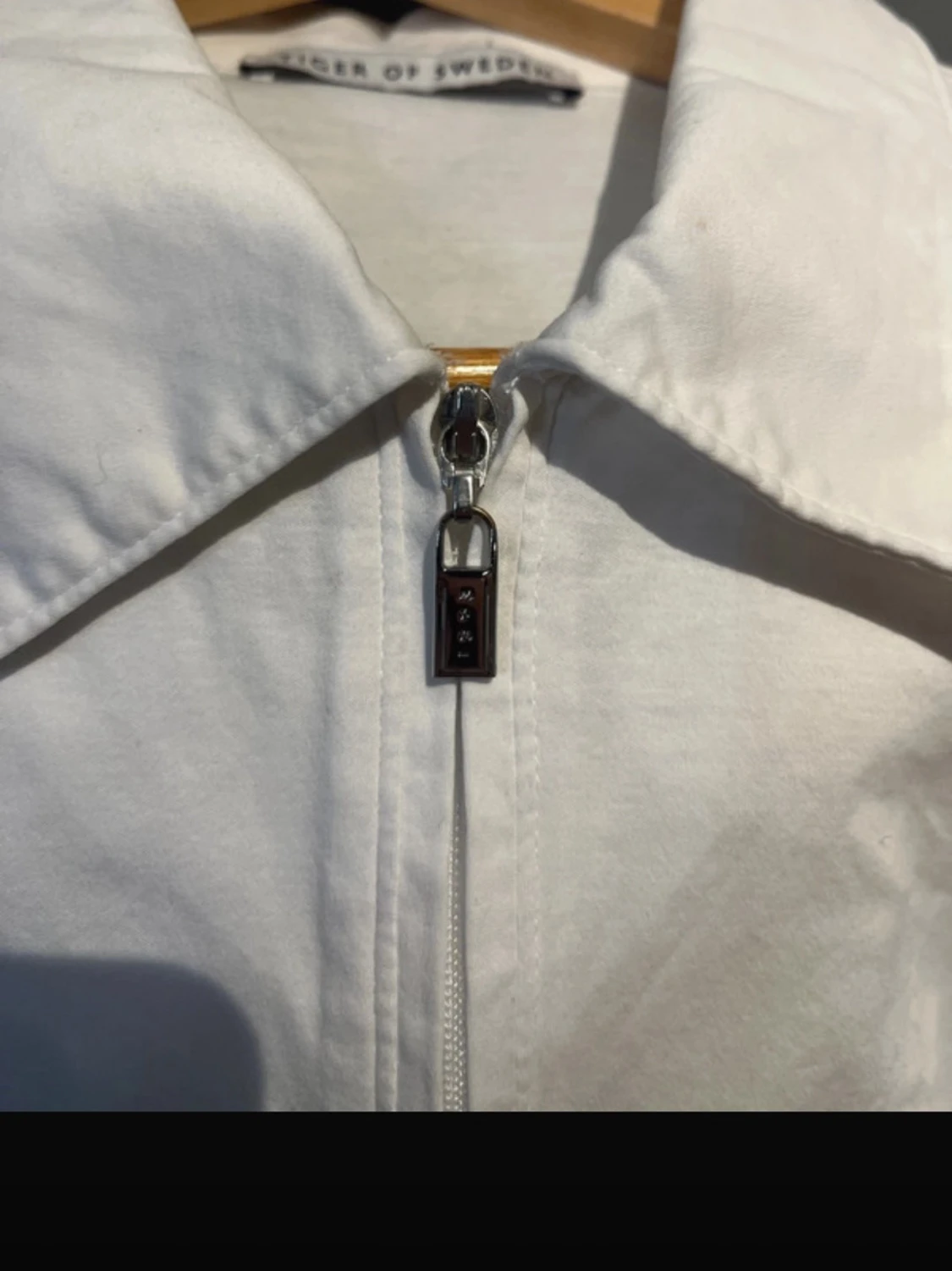 Tiger of sweden vit pike tröja / Tshirt med krage vit stolek M - 4