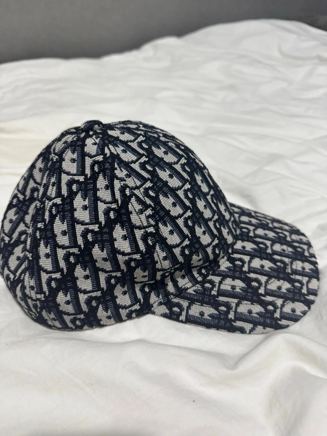 Dior keps med monogrammönster - 3