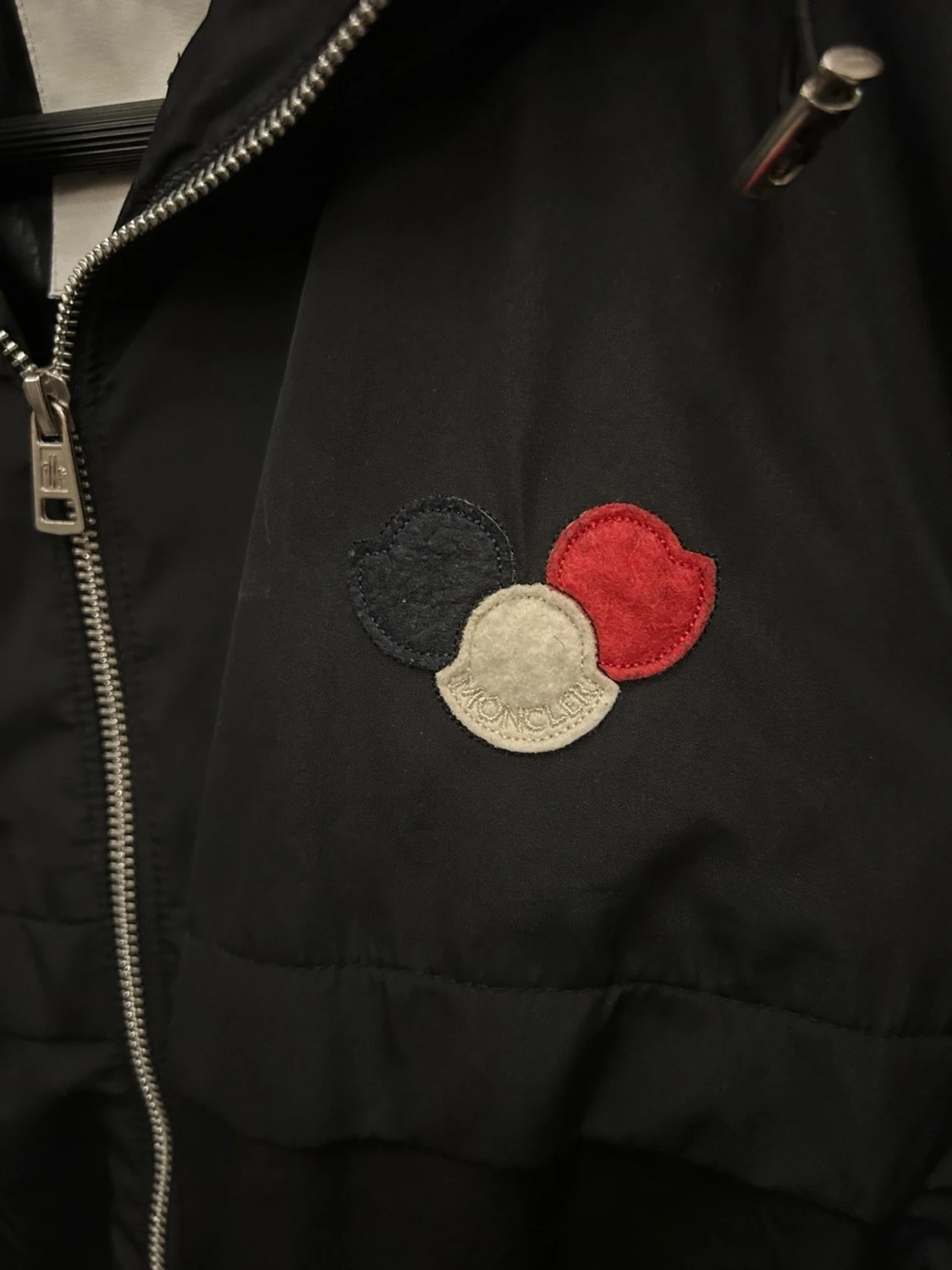 Svart moncler jacka  - 2