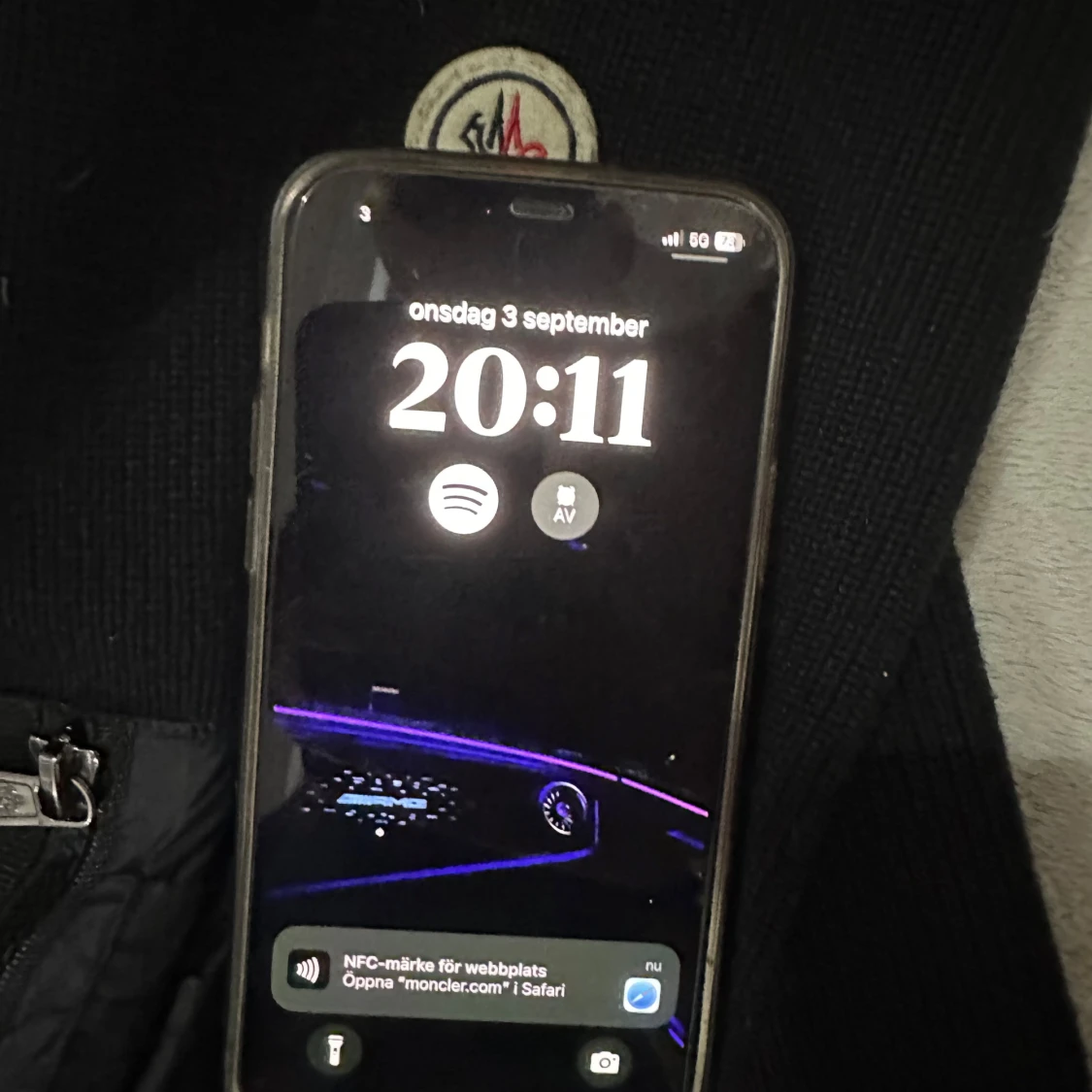 Svart moncler cardigan - 3