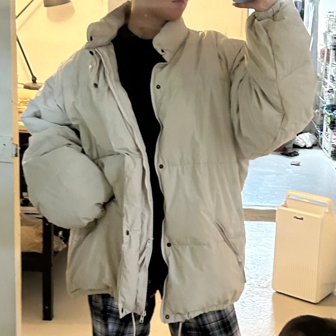 Beige pufferjacka från M.A.C XXL - 2