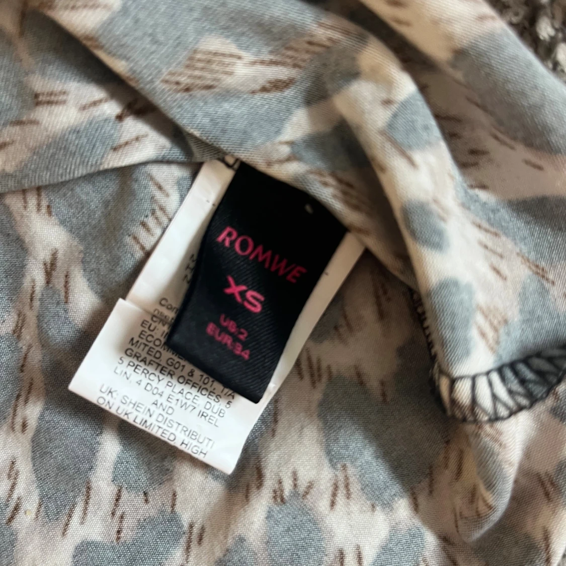 Leopardmönstrad topp från Romwe XS - 2