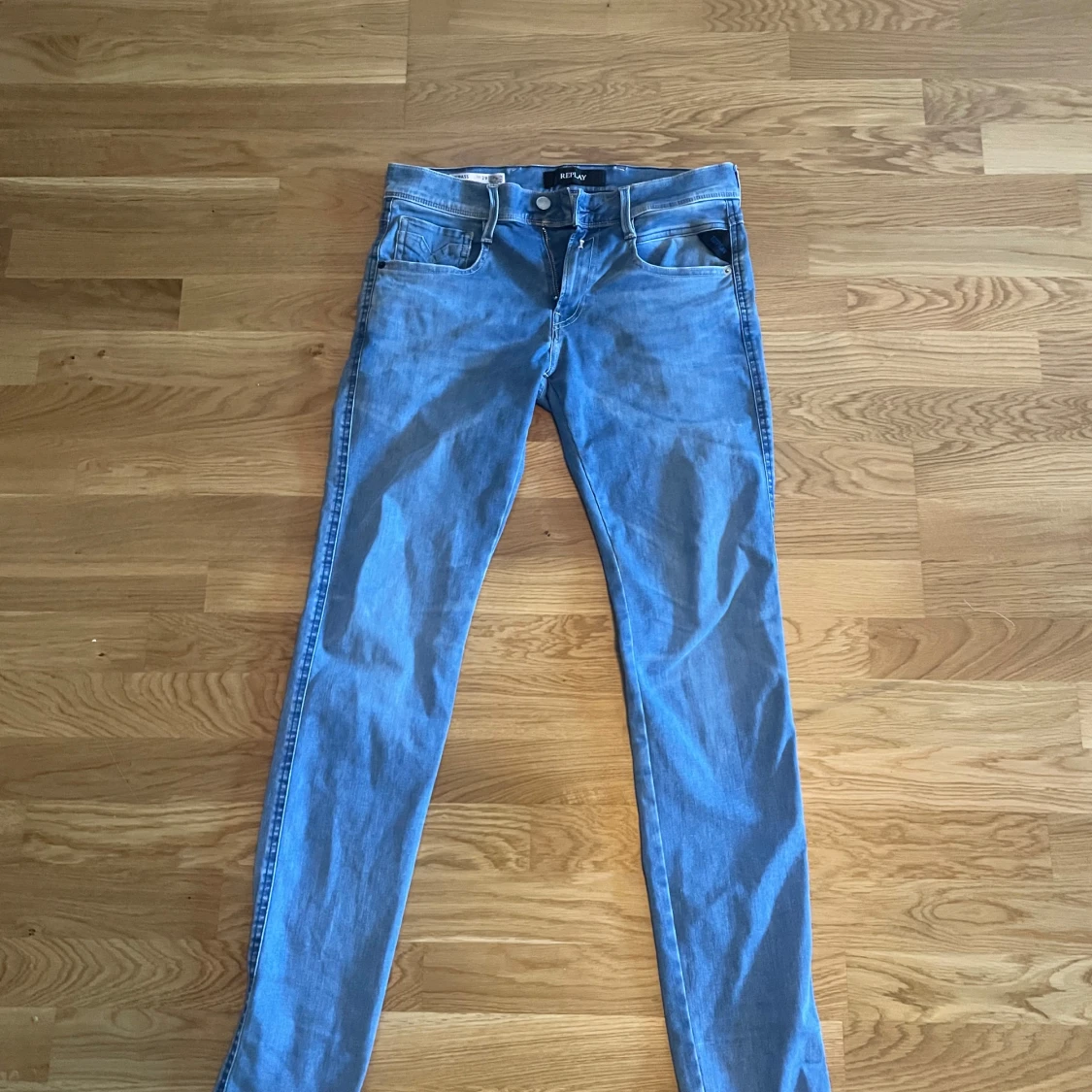 Replay Hyperflex ljusblå jeans