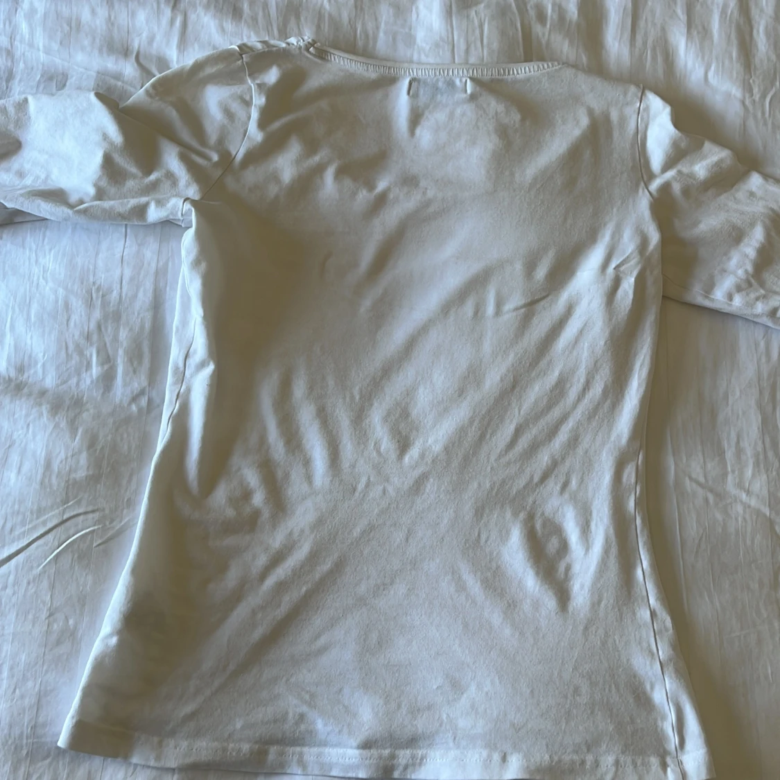 Vit långärmad topp från Lindex XS - 1