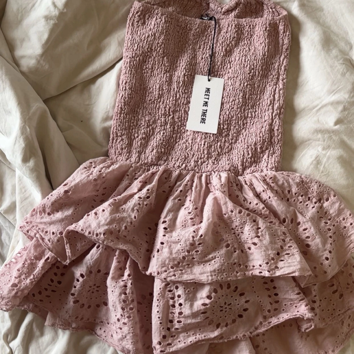 short lightpink dress - 2