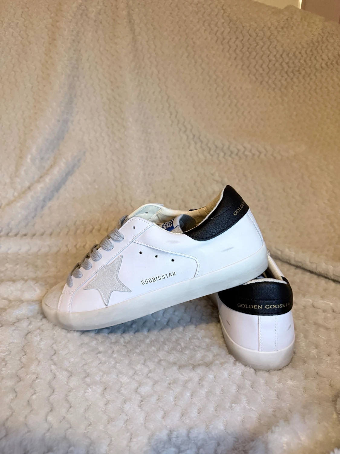 Golden Goose vita sneakers med stjärna - 2