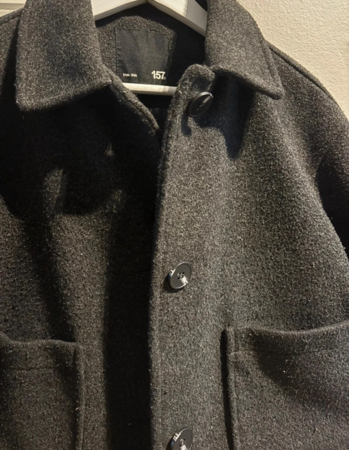 Svart ulljacka från 157, storlek S - 1
