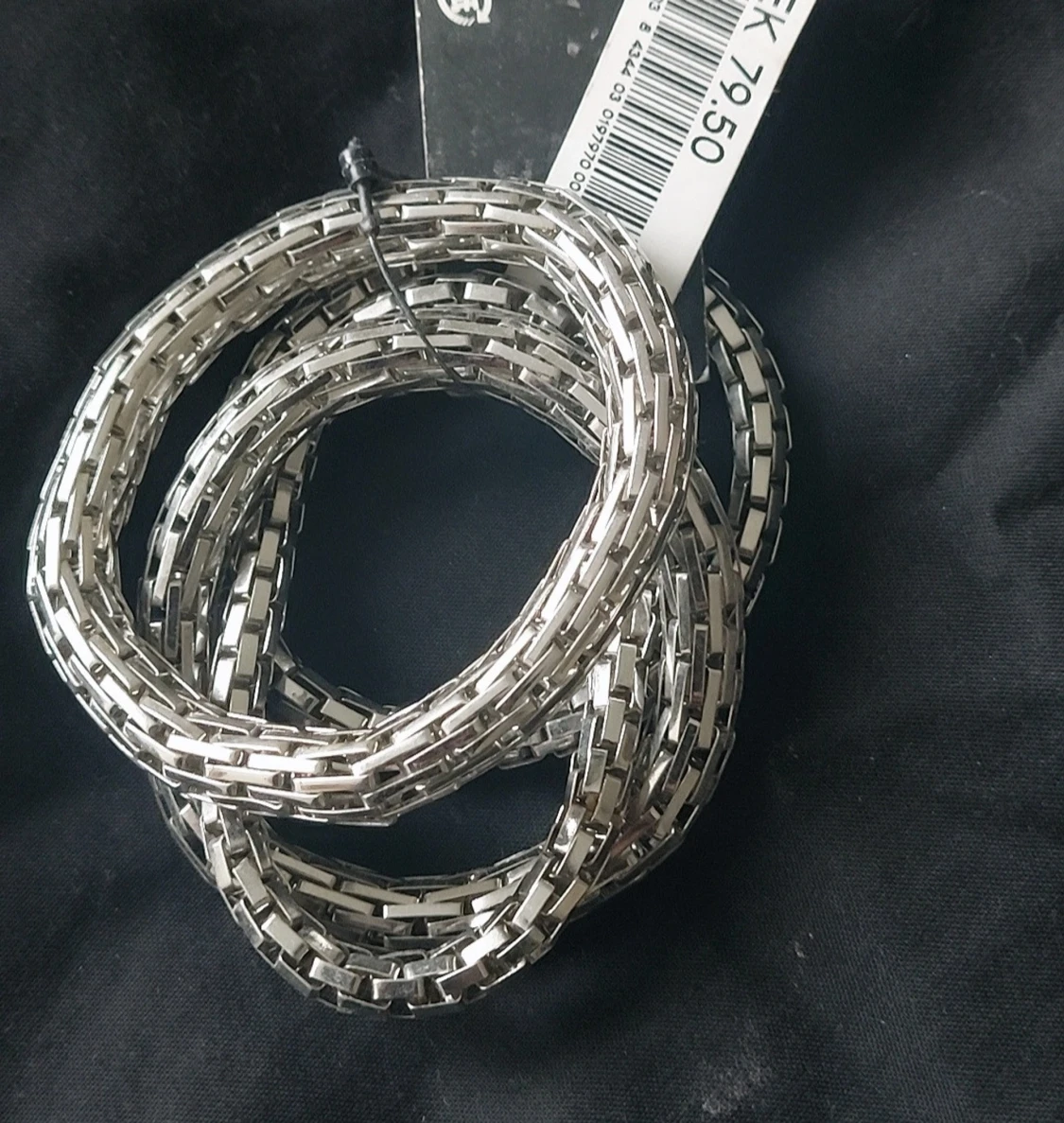 Silverfärgade armband från H&M - 2