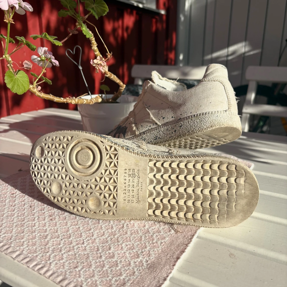 MAISON MARGIELA PAINT SPLATTER GATS - 3