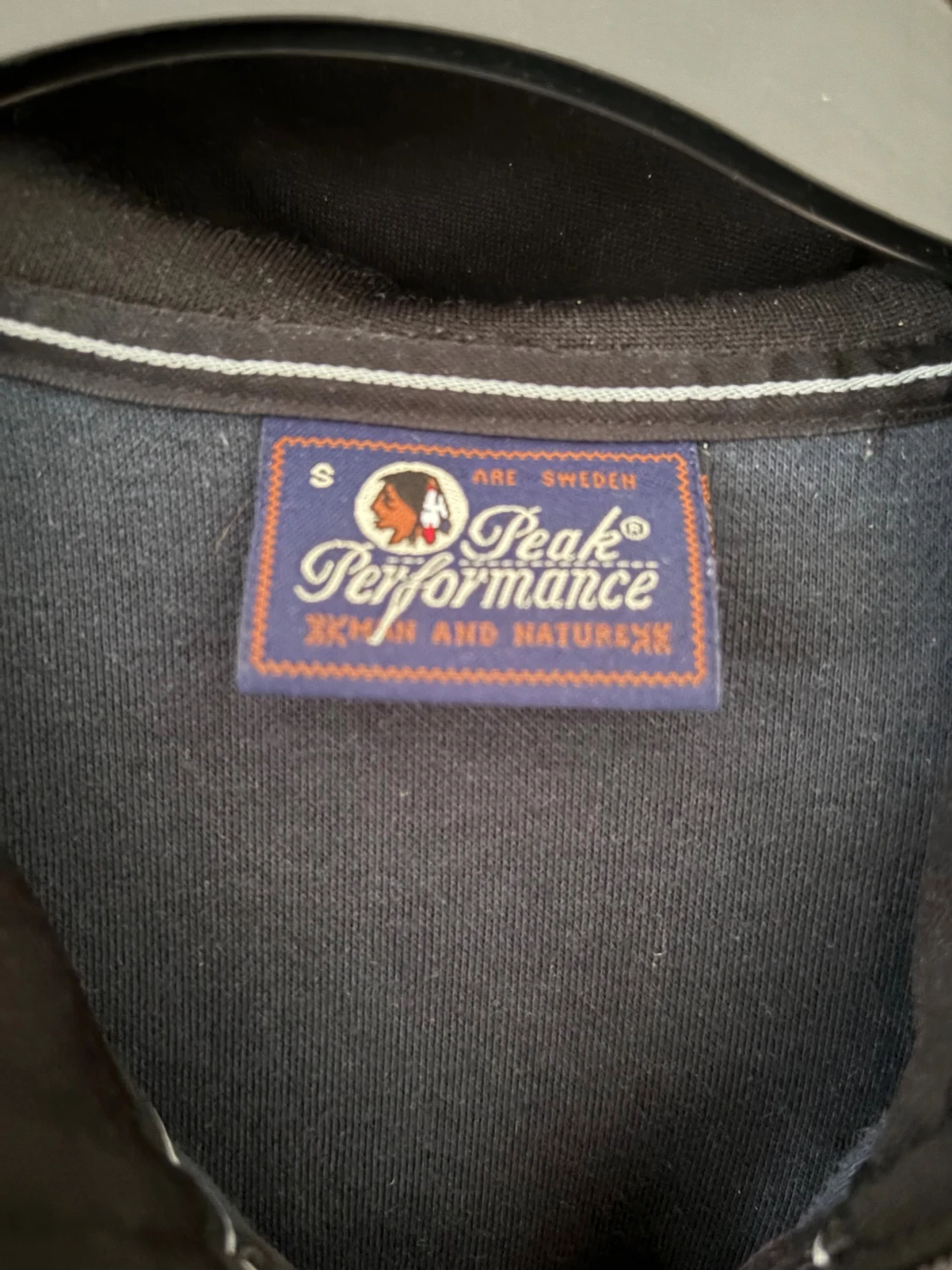 Svart vindjacka Peak Performance S - 2