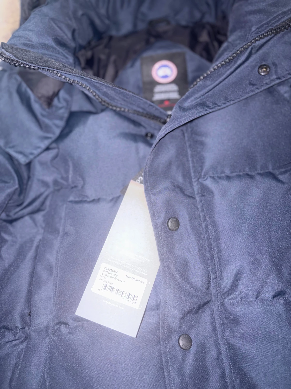 Mörkblå CG jacka - 3