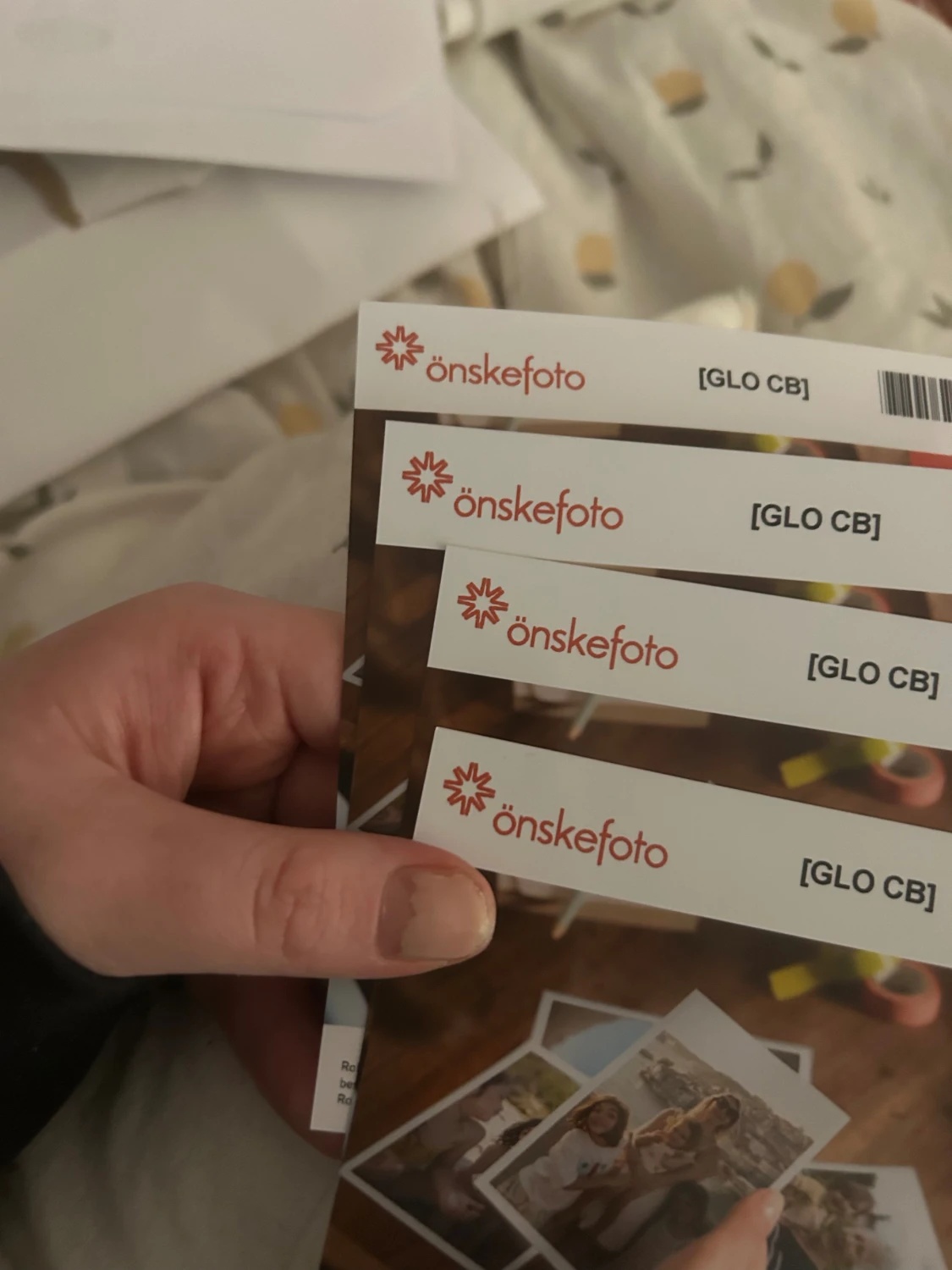 4 st önskefoto rabattkuponger - 1