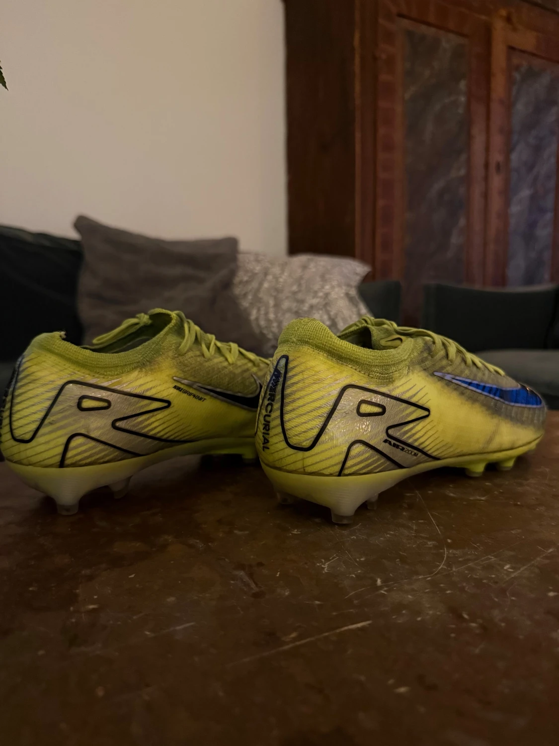 Nike Mercurial fotbollsskor grön - 1