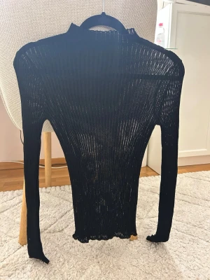 Genomskinlig topp - Assss snygg långarmad topp som blir lite genomskinlig på! Köpt från zara men klippt av lappen! Jättestretshigt material! Aldrig använt💕