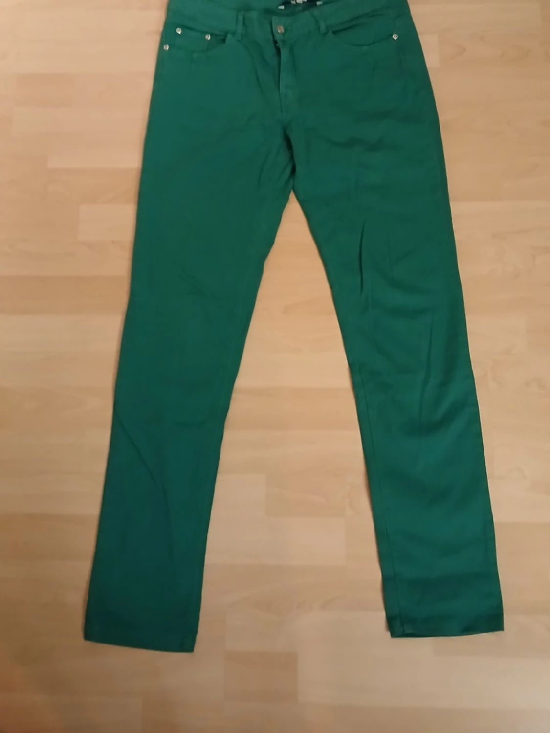 Gröna raka byxor från Marc Lauge