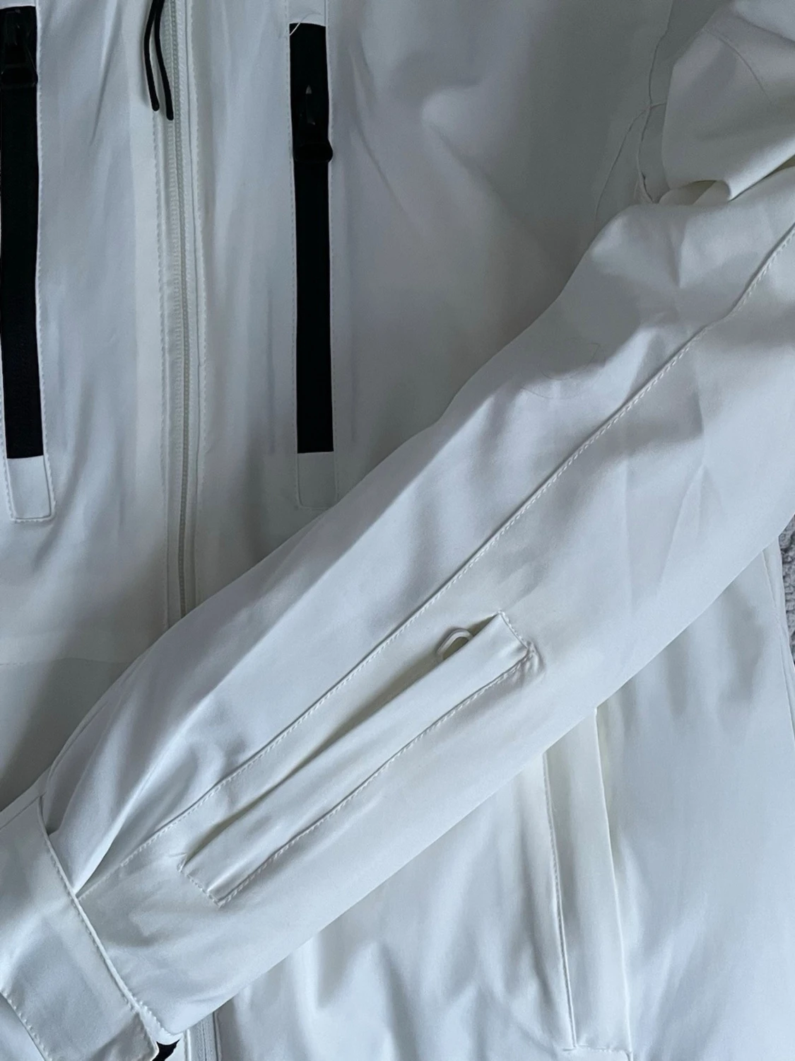 Vit skidjacka  - 2