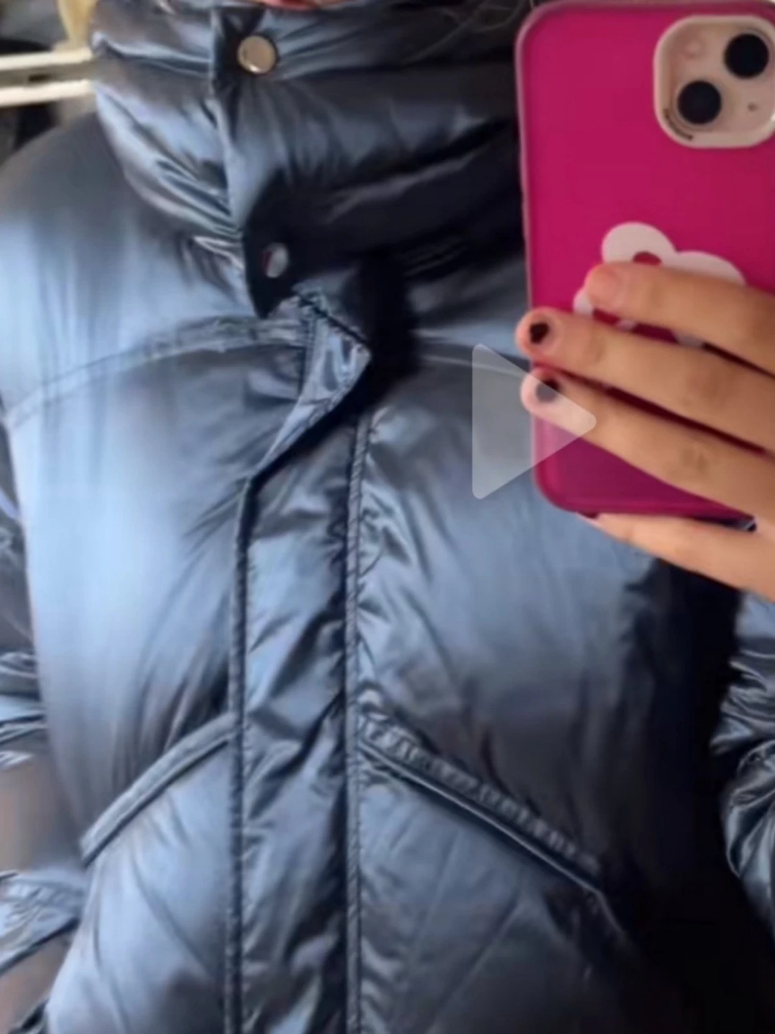 Blå vinterjacka - 3