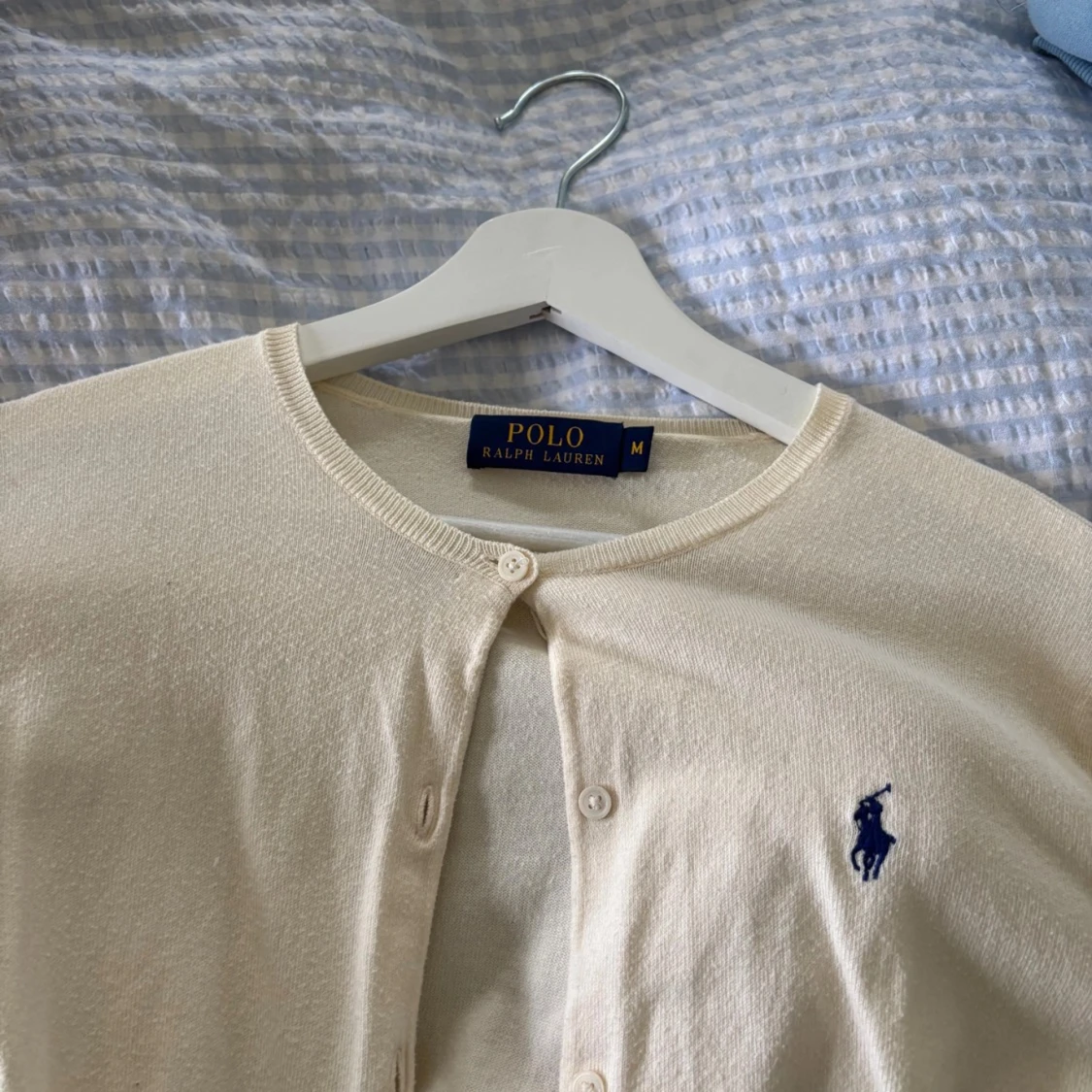Ljusgul kofta från Polo Ralph Lauren - 1