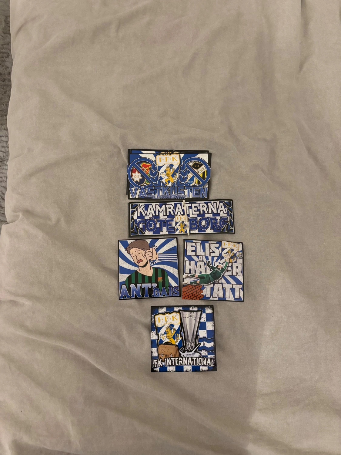 IFK Göteborg supporter pins