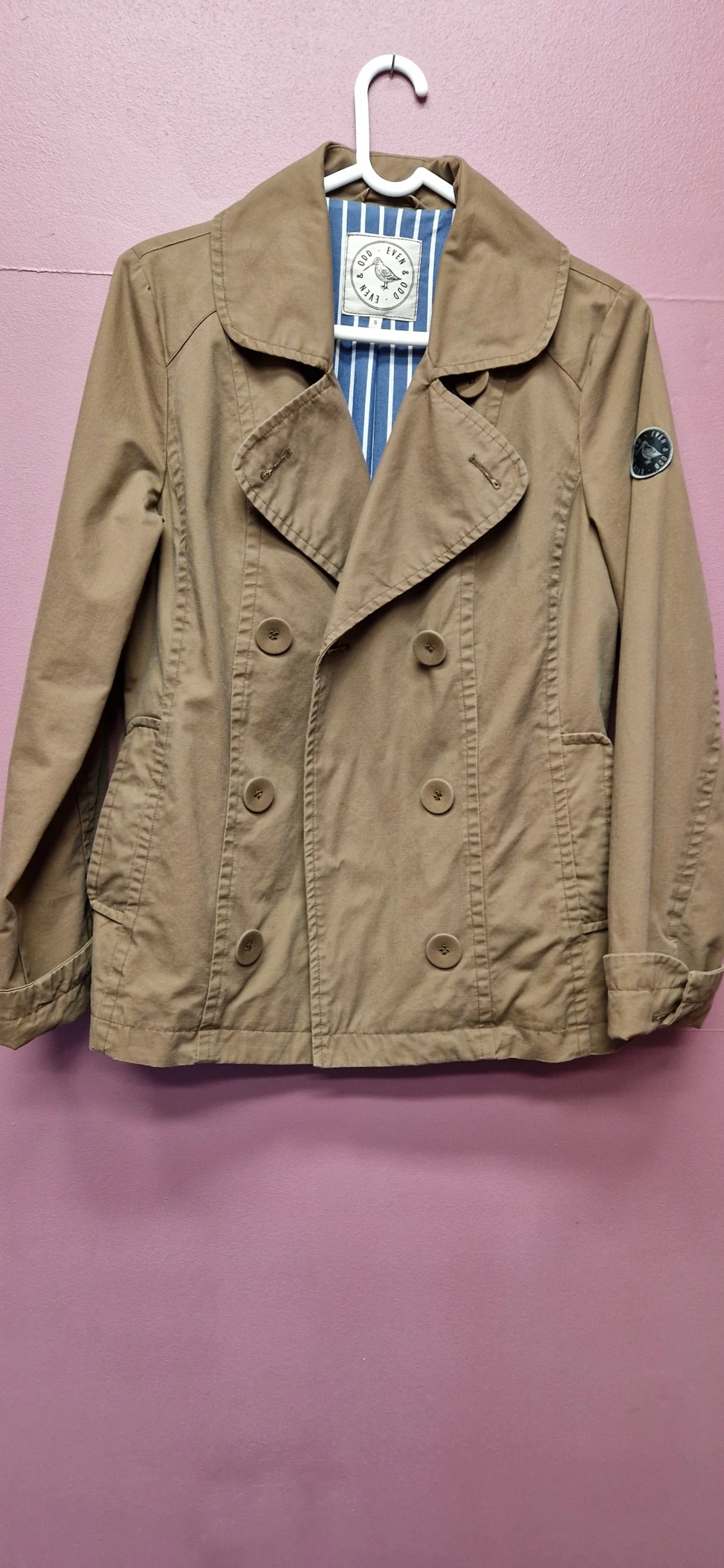 Beige skepparkavaj från Even & Odd - 1