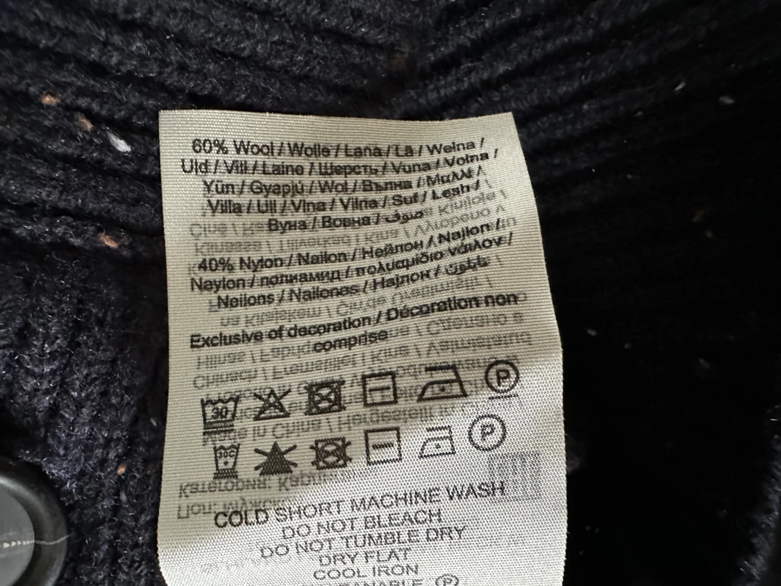 Mörkblå kofta från Selected Homme - 3