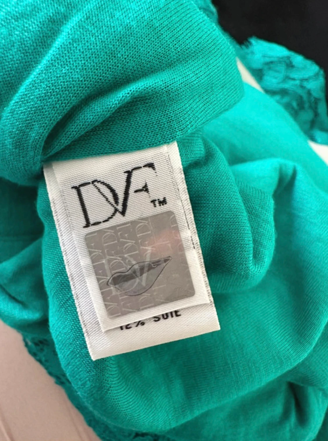 Grön spets klänning från Diane von Furstenberg - 5