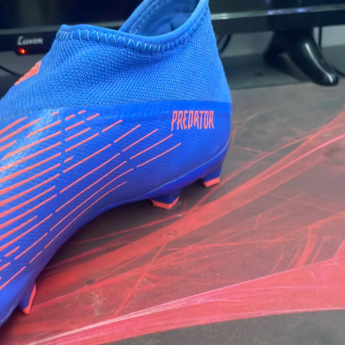 Adidas Predator blå fotbollsskor - 4