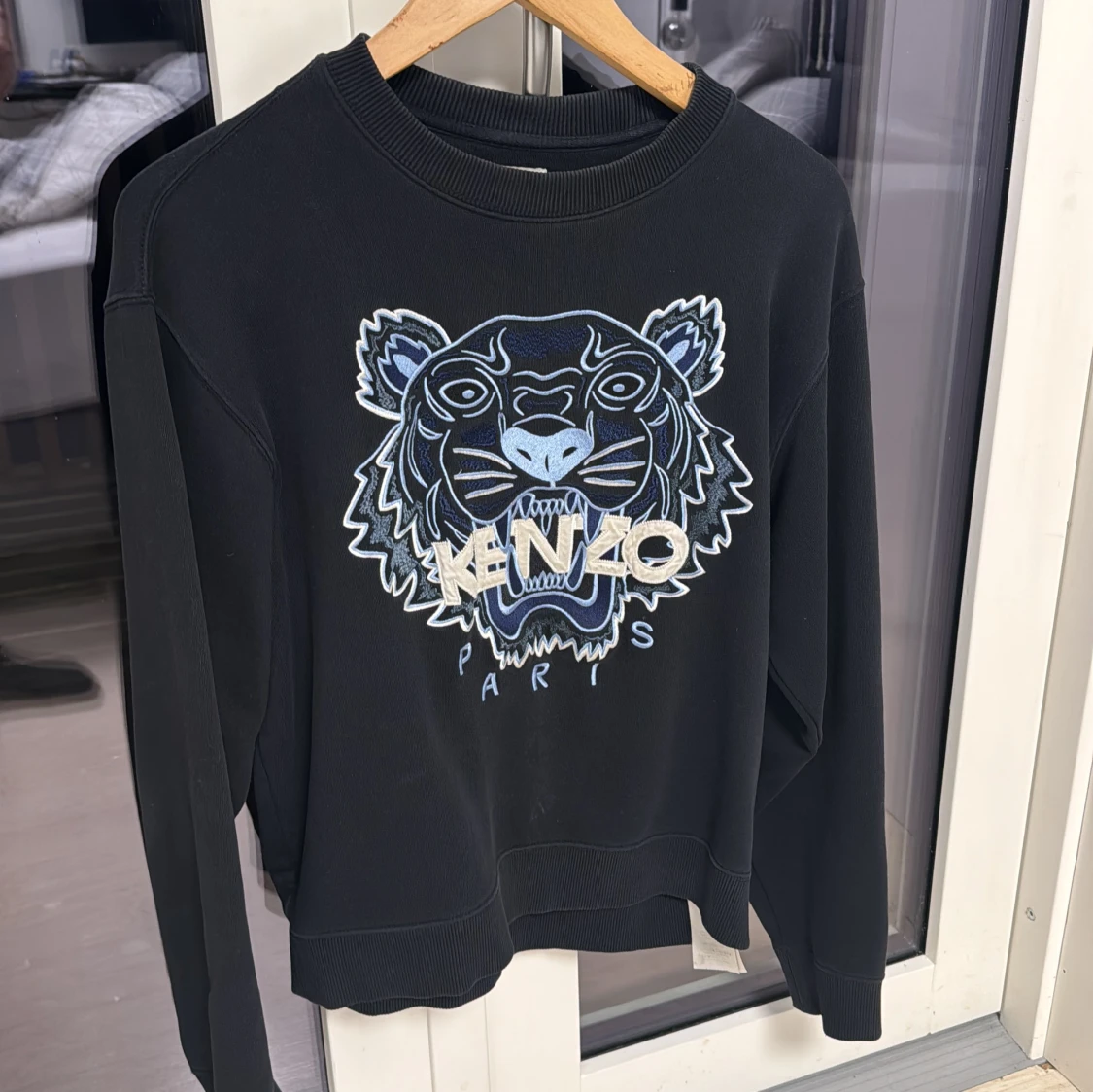 Svart Kenzo sweatshirt med tiger - 1